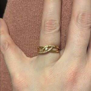Gold Twisted Ring